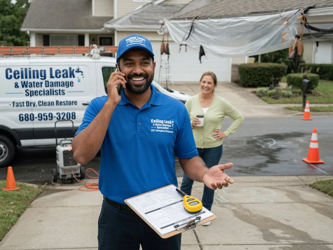 Ceiling Leak Cleanup Whitley City, KY FAQs